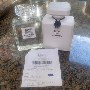 New Chanel N’ 5 L’Eau 3.5 oz EDT LIMITED Edition Bottle Box